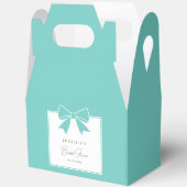 Ballotins Elegant Bride & Co. Nœud Papillon Bleu Turquoise M (Ouvrir)