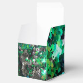 Ballotins Élégant brillant vert gris gris paillettes de disq (Ouvert)