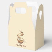 Ballotins Élégant café Brown espresso logo d'entreprise (Ouvert)