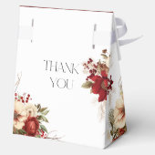 Ballotins Elegant Christmas Red Damask Floral (Verso)