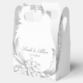 Ballotins Élégant classique Rococo Floral (Ouvert)