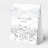 Ballotins Élégant classique Rococo Floral (Verso)