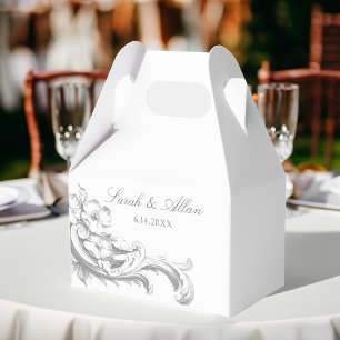 Ballotins Élégant classique Rococo Floral