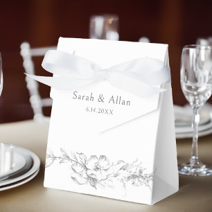 Ballotins Élégant classique Rococo Floral