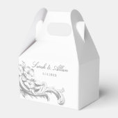 Ballotins Élégant classique Rococo Floral (Verso)