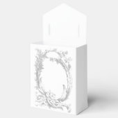 Ballotins Élégant classique Rococo Floral (Ouvert)