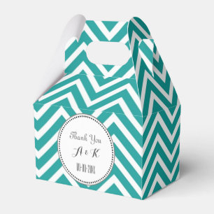 Ballotins Élégant, classique, tendance chevron monogramme sa