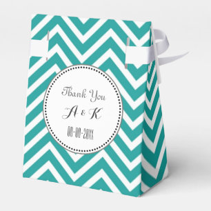 Ballotins Élégant, classique, tendance chevron monogramme sa