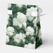 Ballotins Élégant classique vert botanique blanc floral (Arrière)