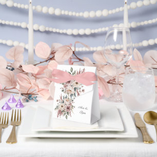 Ballotins Elégant couleur rose pâle Mariage floral