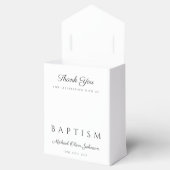 Ballotins Élégant culte Croix Vert Baptême botanique (Ouvert)