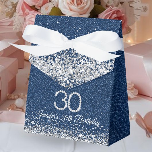 Ballotins Elégant Denim & Diamonds 30e anniversaire