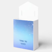 Ballotins Elégant design Blue Sparkle pour les invitations d (Ouvert)