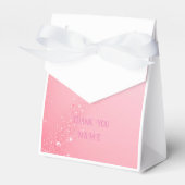 Ballotins Elégant design rose étincelle pour le mariage invi (Verso)