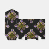 Ballotins Élégant Diamants d'Améthyste Violet Émeraude (Déplié)
