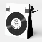 Ballotins Élégant disque vinyle noir et blanc (Arrière)