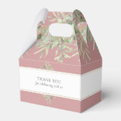 Ballotins Elégant Dusty Rose Mariage de verdure  (Arrière)