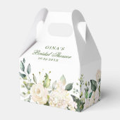 Ballotins Elégant Eucalyptus blanc Blush Hydrangea (Arrière)