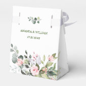 Ballotins Elégant Eucalyptus Blush Rose Mariage floral (Arrière)