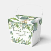 Ballotins Elégant Eucalyptus verdure Favoriser le Merci (Verso)