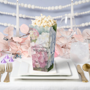 Ballotins Élégant Favori de Mariage Hydrangea Aquarelle