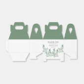 Ballotins Élégant feuillage vert (Déplié)