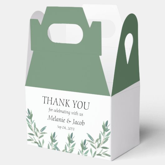 Ballotins Élégant feuillage vert (Ouvert)