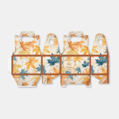 Ballotins Elégant Feuilles d'érable Merci coeur de Thanksgiv (Déplié)