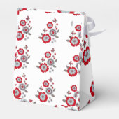 Ballotins Élégant Fleur Chic Moderne  (Arrière)