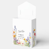 Ballotins Élégant Fleur sauvage coloré Merci Mariage (Ouvert)