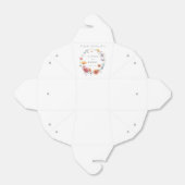 Ballotins Élégant Fleur sauvage Wreath Mariage d'été (Déplié)