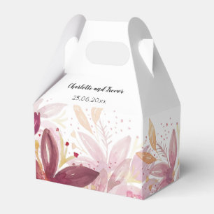 Ballotins Élégant floral en terre cuite