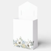 Ballotins Elégant Floral Greenery Cadeau Mariage Favor Box (Ouvert)