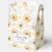 Ballotins Élégant floral jaune (Ouvert)