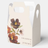 Ballotins Élégant floral rustique | MARIAGE (Ouvert)