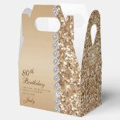 Ballotins Elégant Gold 80e anniversaire (Ouvert)