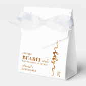 Ballotins Elegant Gold Bear Balloon Bearly Wait Neutral (Verso)