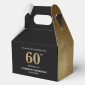 Ballotins Elégant Gold Black coutume 60e anniversaire (Recto)