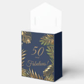 Ballotins Elégant Gold Blue 50 Fabuleux Anniversaire grand c (Ouvert)