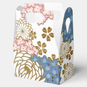 Ballotins Elegant Japanese pattern Favor Box (Ouvert)