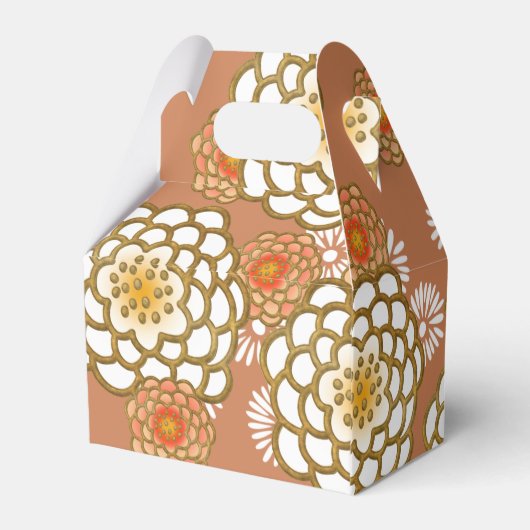 Ballotins Elegant Japanese pattern Favor Box (Arrière)
