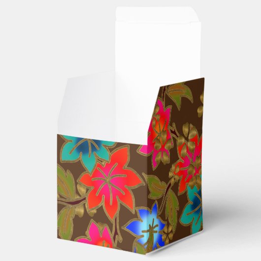 Ballotins Elegant Japanese pattern Favor Box (Ouvert)