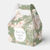 Ballotins Elégant jardin botanique en terre cuite mariage (Arrière)