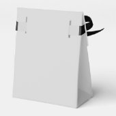 Ballotins Elegant Light Gray Birthday Party Design (Arrière)