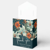 Ballotins Élégant Mariage à fleurs tropicales (Ouvert)