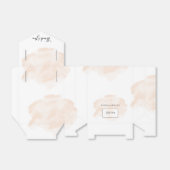 Ballotins Elégant Mariage aquarelle (Déplié)