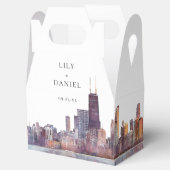 Ballotins Élégant Mariage Aquarelle à Chicago (Ouvert)