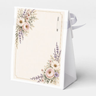 Ballotins Élégant Mariage aux Fleurs Sauvages