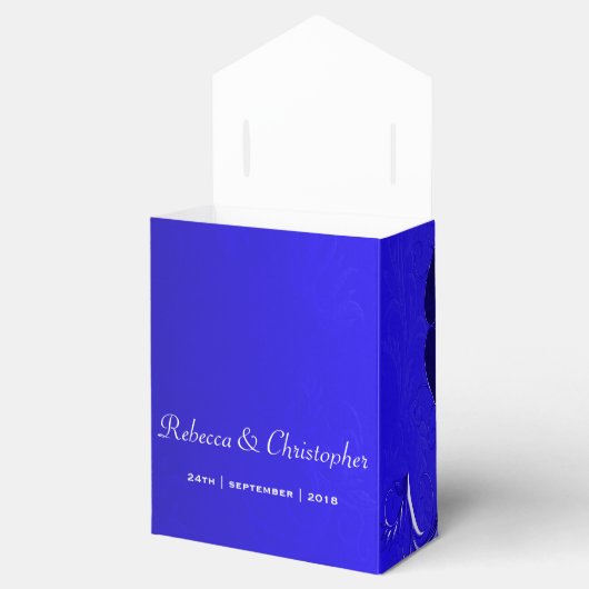 Ballotins Élégant Mariage bleu (Ouvert)