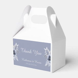 Ballotins Elégant Mariage bleu bleu bleu bleu floral